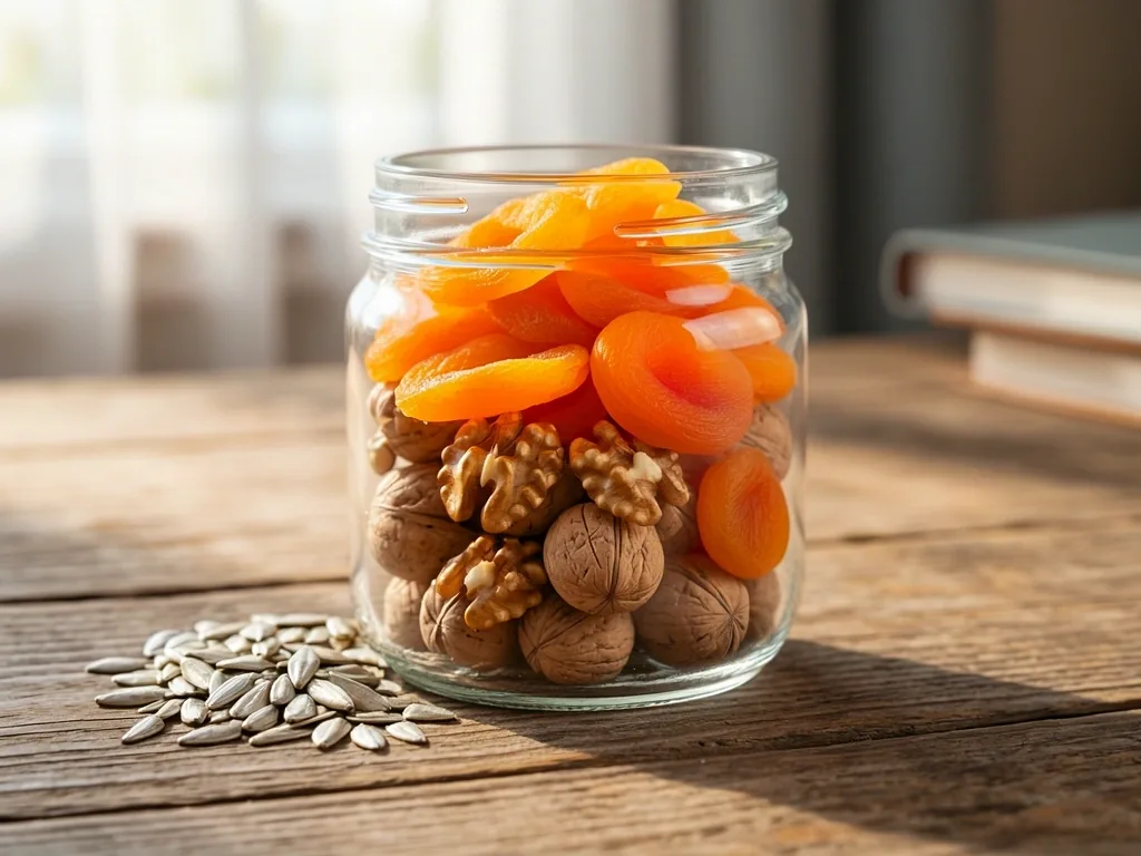 Walnut and Fruit Snack Mix